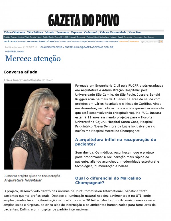 Reportagem Gazeta do Povo